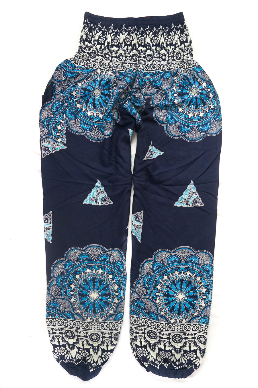 Royal Blue Mantra Harem Pants