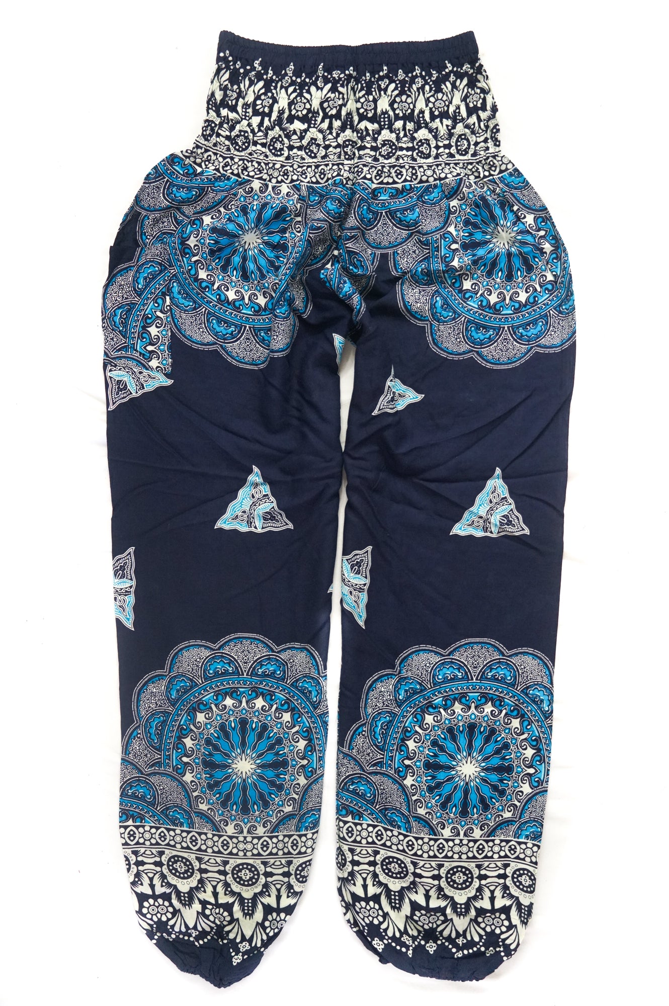 Royal Blue Mantra Harem Pants - Lamsri Bohemian