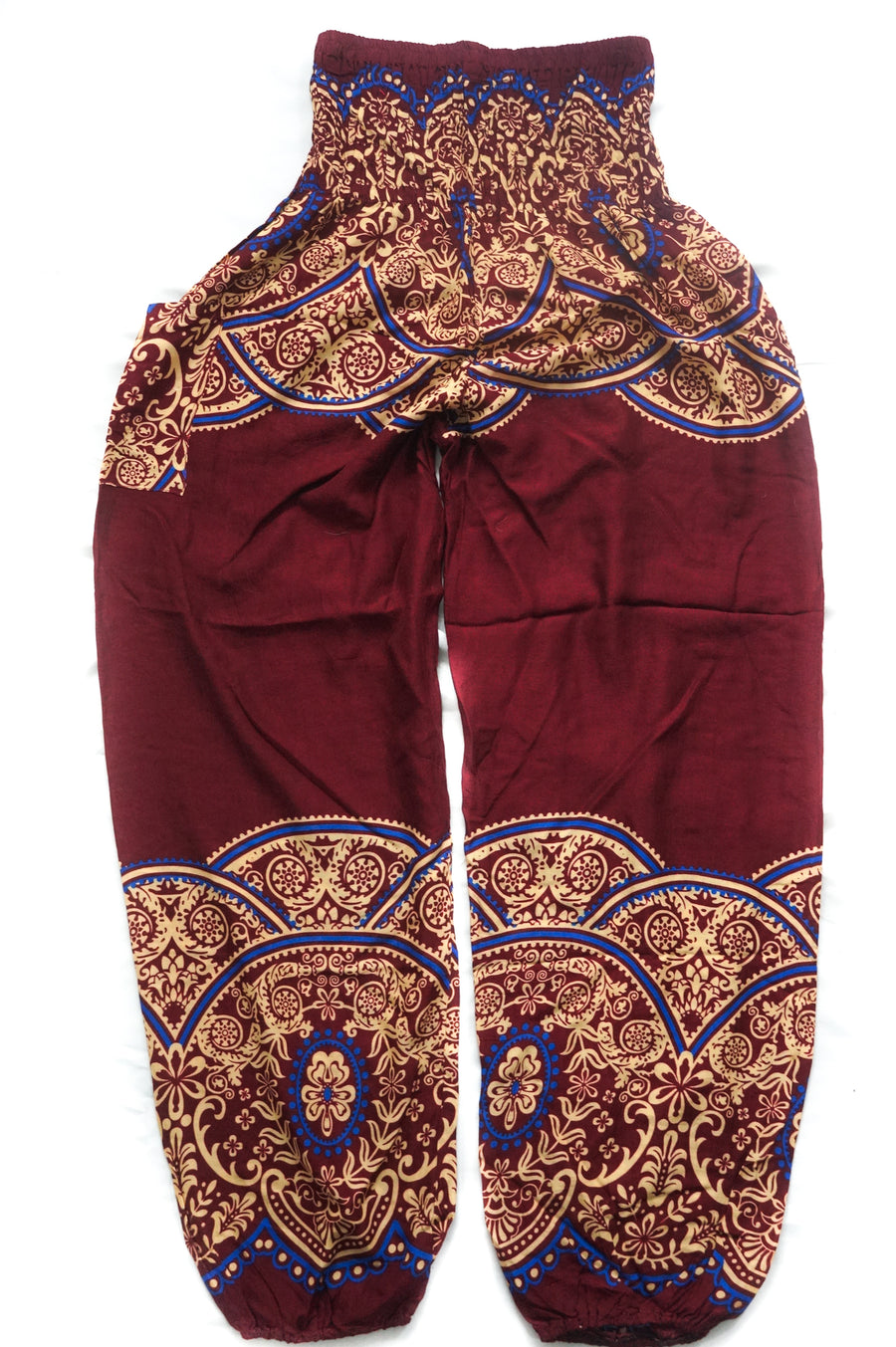 Brown Luna Mandala Harem Pants