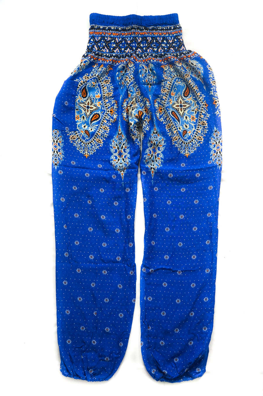 Pacific Ocean Diamond Paisley Harem Pants