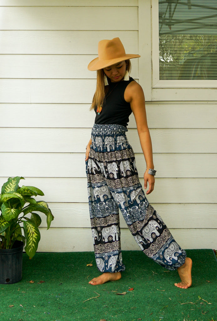 Stay Cozy in Our Harem Pants!  Harem pants, Elephant pants outfit