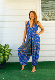 Pacific Blue Chakra Mandala Jumpsuit