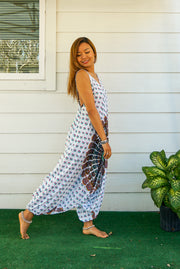 White Chakra Mandala Jumpsuit