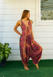 Orange Kathmandu Mandala Jumpsuit