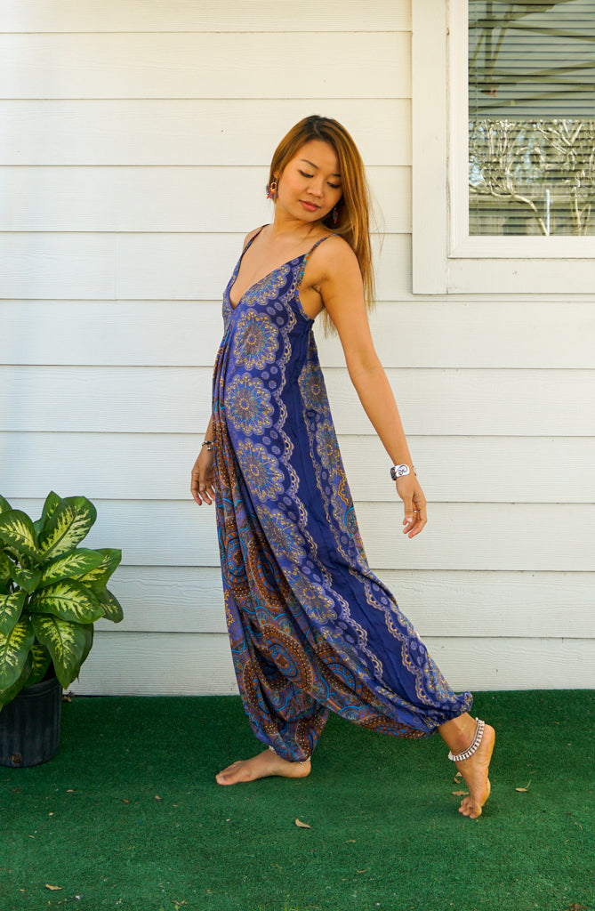 Blue Kathmandu Mandala Jumpsuit