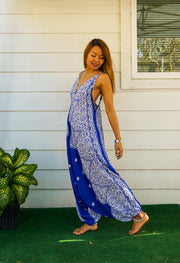 Pacific Blue Diamond Jumpsuit