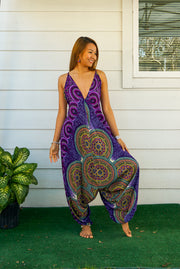 Purple Psychedelic Jumpsuit