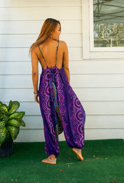 Purple Psychedelic Jumpsuit