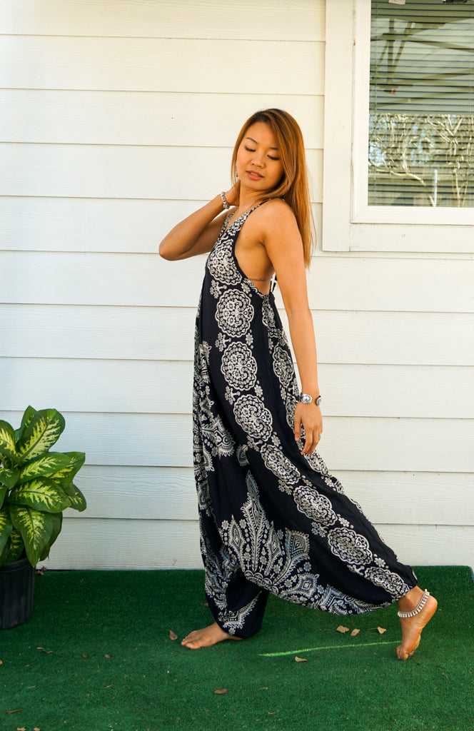 Black Butterfly Jumpsuit