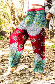 Ruby Star Mandala Harem Pants