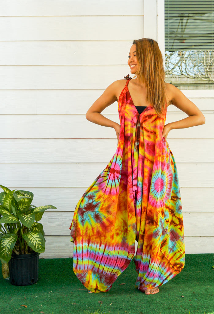 Hippie style jumpsuits on sale