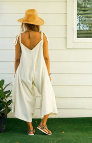 Organic Natural Cotton Jumpsuits with Pockets