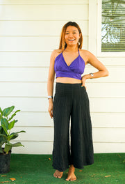 Purple Wrap Top