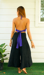 Purple Wrap Top