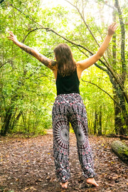 Yin Yang Chakra Mandala Harem Pants