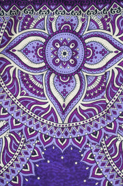 Violet Goddess Mandala Harem Pants