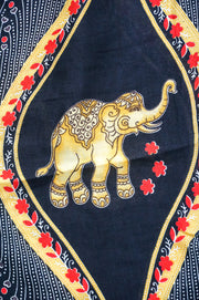 Black Diamond Elephant Harem Pants