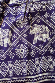 Purple Star Elephant Harem Pants